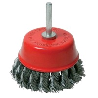 <!-- 055 -->Twist Knot Wire Cup Brush 75mm