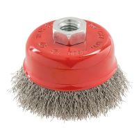 Stainless Steel Wire Cup Brush 75mm x M14