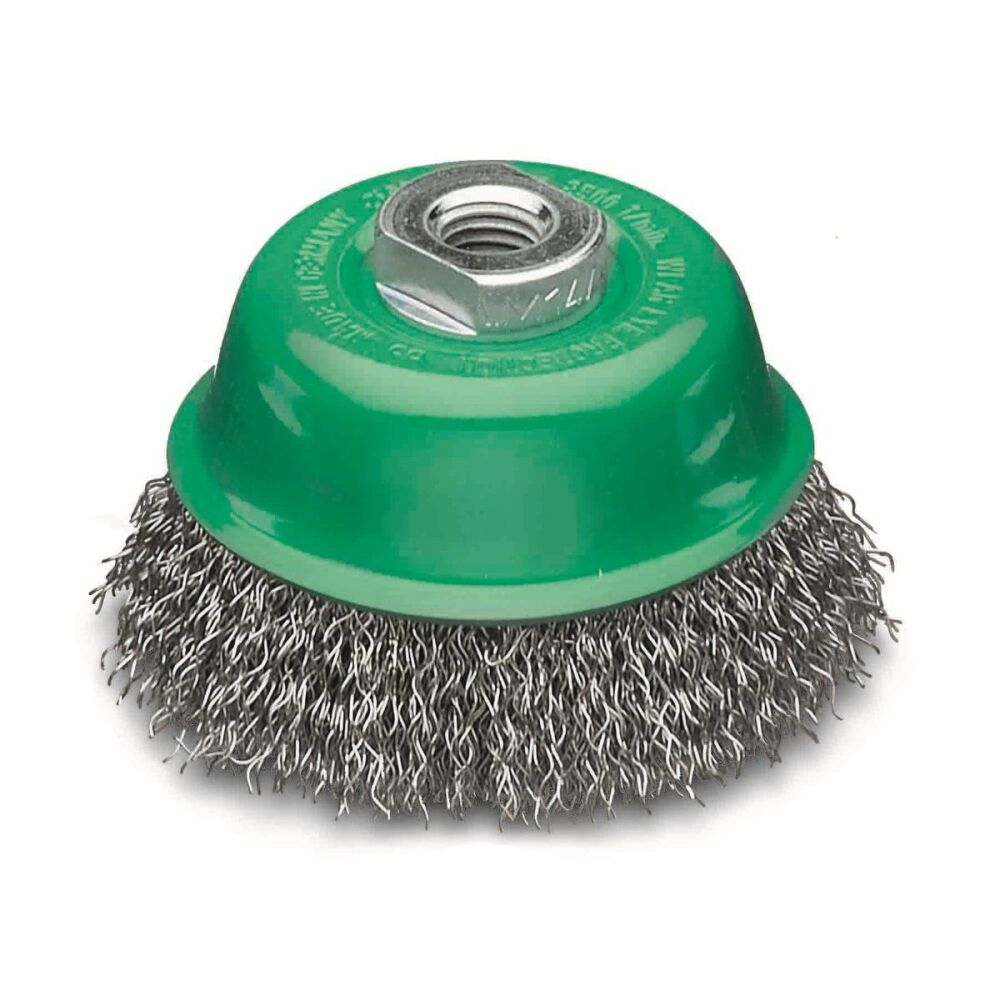 <!-- 045 -->Stainless Steel Wire Cup Brush 125mm x M14