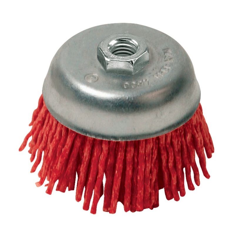 Abrasive Nylon Cup Brush 75mm X M14