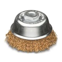 Brass Wire Cup Brush 60mm (Industrial Spec)