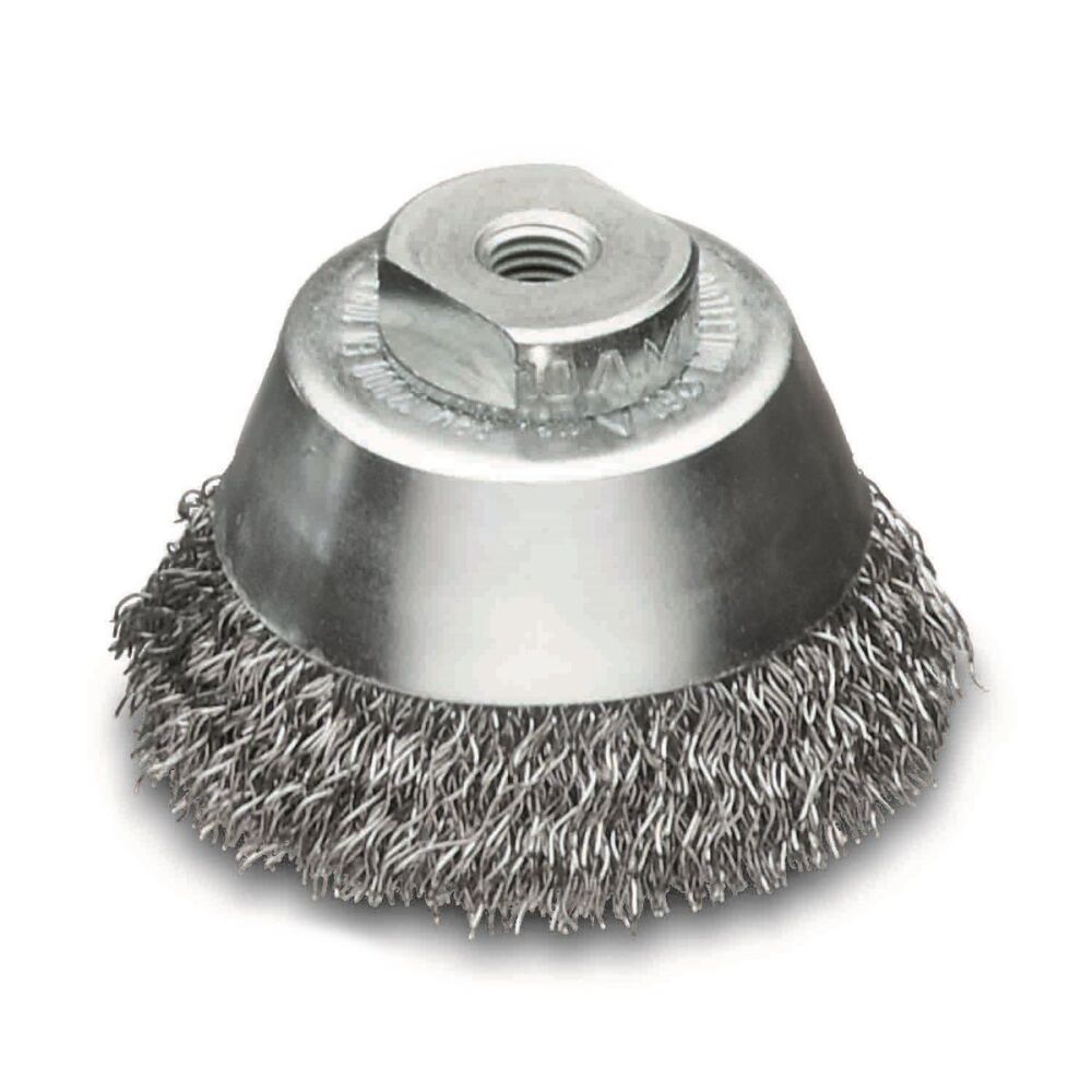 <!-- 015 -->Steel Wire Cup Brush 75mm - M10 x 1.25