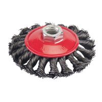 Twist Knot Wire Bevel Brush 115mm x M14