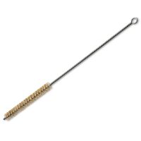 Brass Cylinder Wire Brush 40mm with Loop