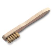 Brass Spark Plug Brush - High Quality