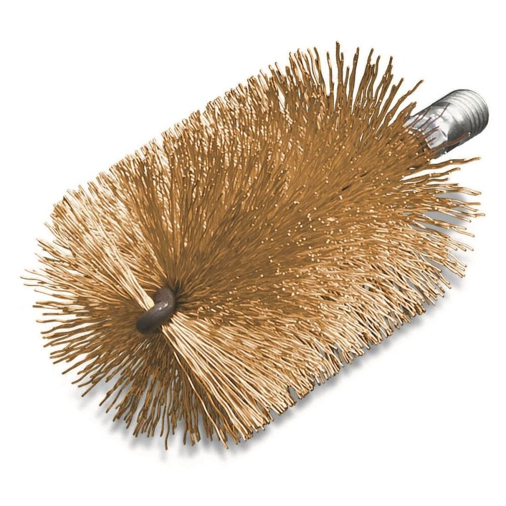 <!-- 101 -->Brass Wire Tube Brush 101mm x W1/2