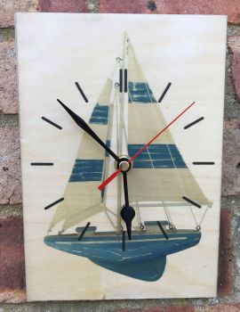 Sailing Boat Clock