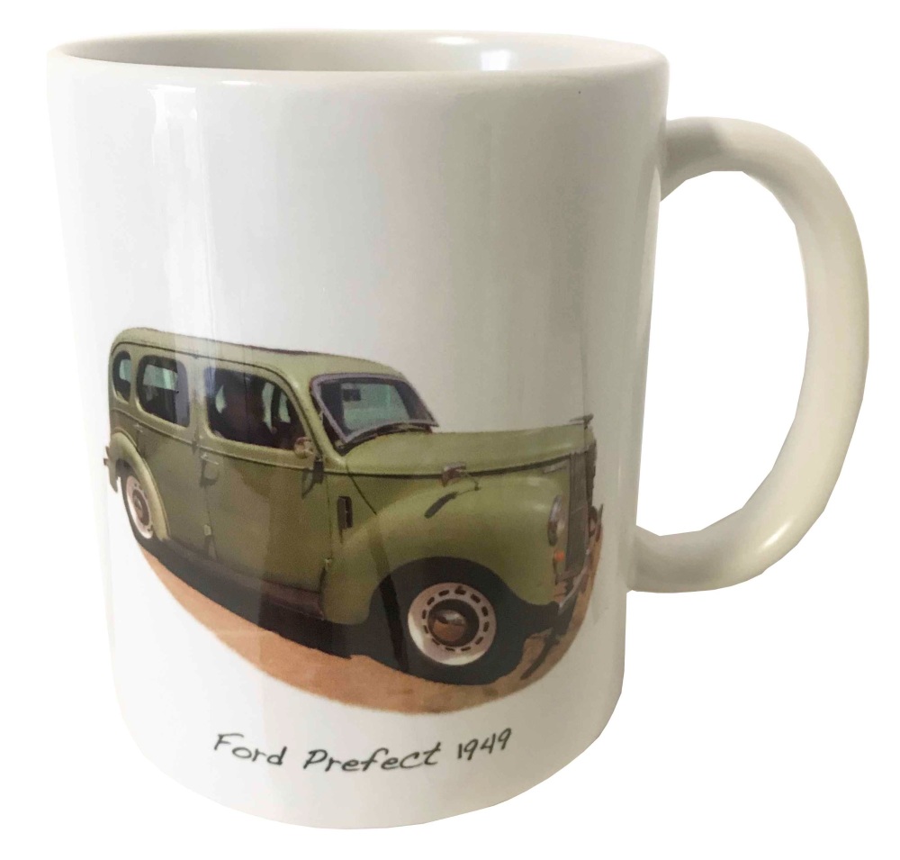 Ford Prefect Saloon 1949 - Ceramic Mug - Car Memories from the Last Century
