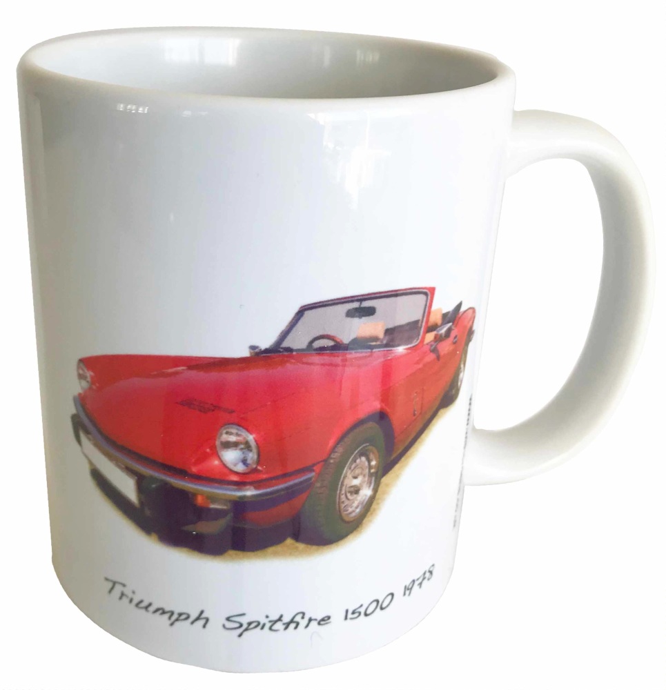 Triumph Spitfire 1500 1978 Ceramic Mug - Ideal Gift for the Sports Car Enth