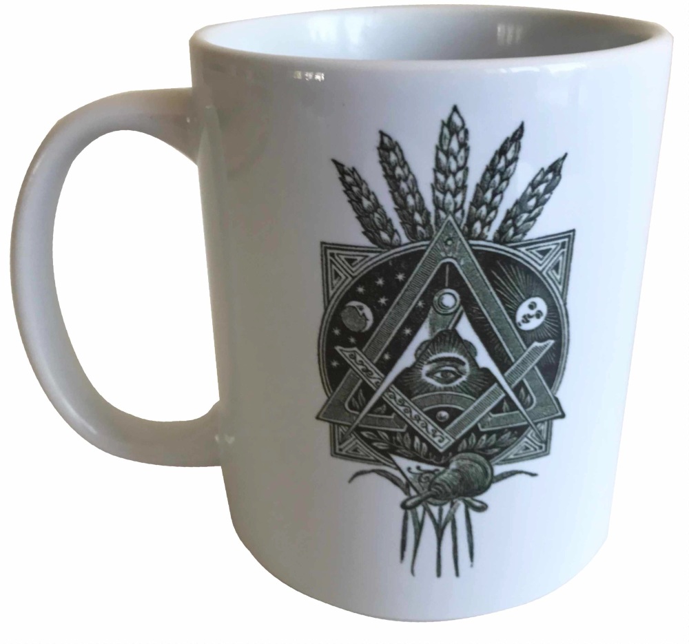 Masonic Symbolism - 11oz Masonic Ceramic Mug