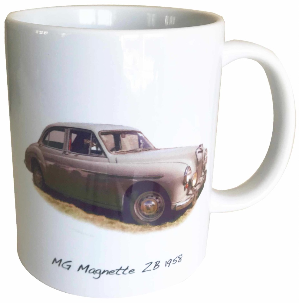 MG Magnette ZB 1958 Ceramic Mug - Ideal Gift for 1950s Enthusiast - Free UK