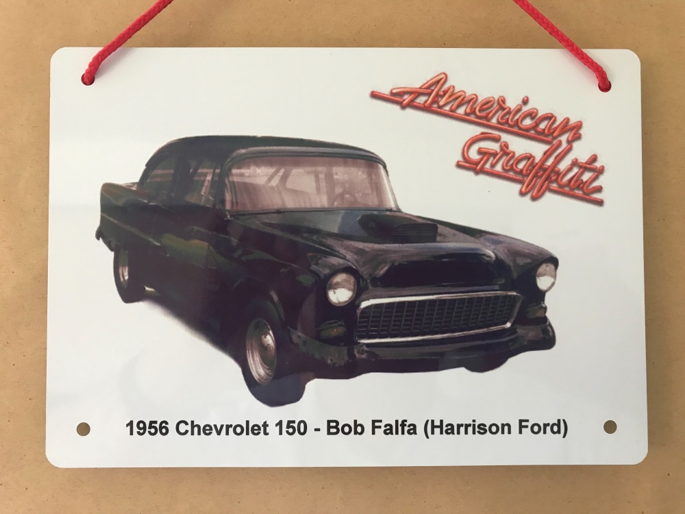 Chevrolet 150 (Modified) 1955 from the film American Graffiti - A5 Aluminiu