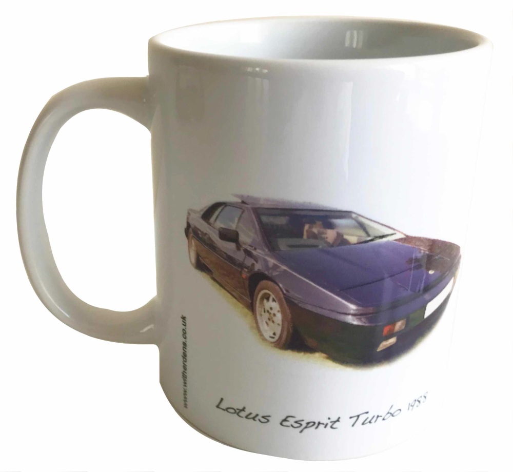 Lotus Esprit Turbo 1988 - Ceramic Mug - Ideal Gift for the Lotus Car Enthus
