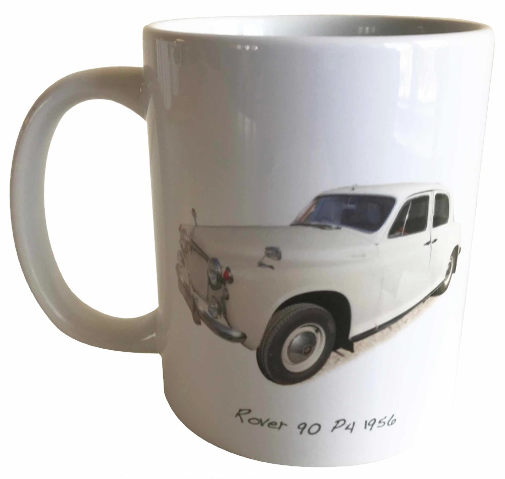 Rover 90 P4 1956 -  Ceramic Mug - Ideal Gift for 1950s Enthusiast - Free UK
