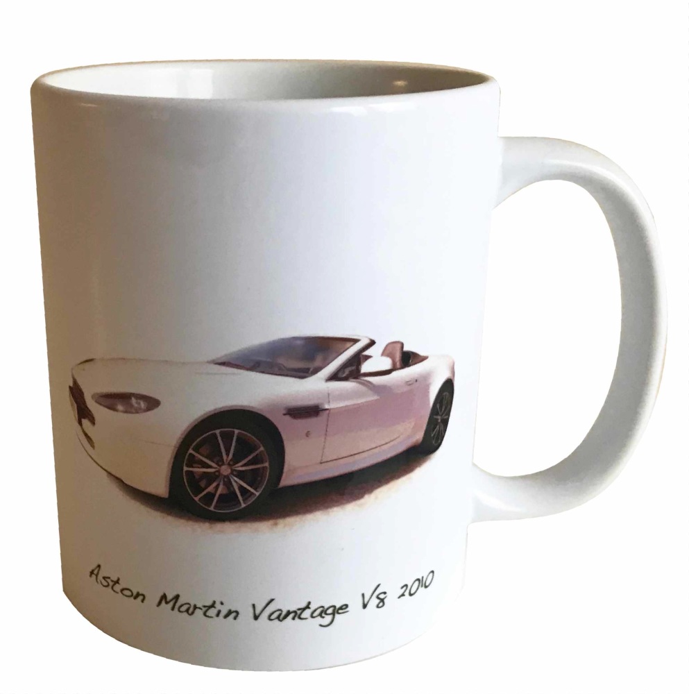 Aston Martin Vantage V8 2010 Ceramic Mug - Ideal Gift for the Sports Car En