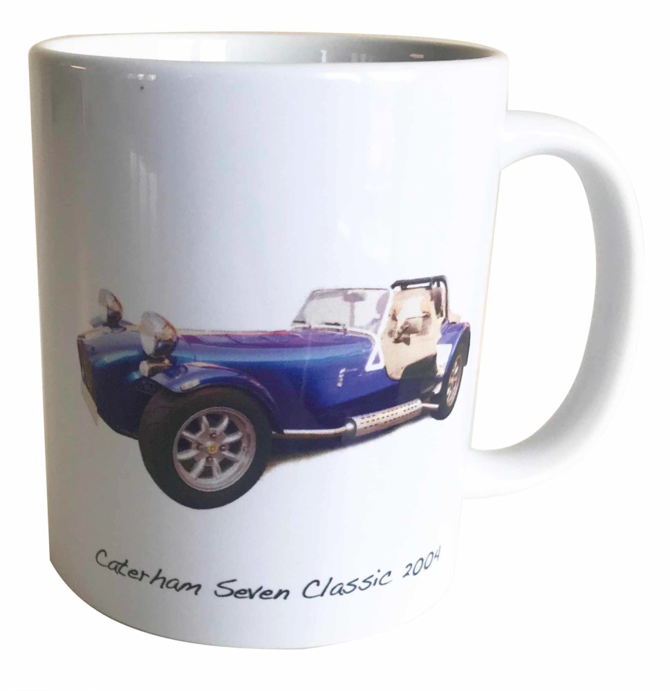 Chatham Seven 2004 Ceramic Mug - Ideal Gift for the Sports Car Enthusiast -