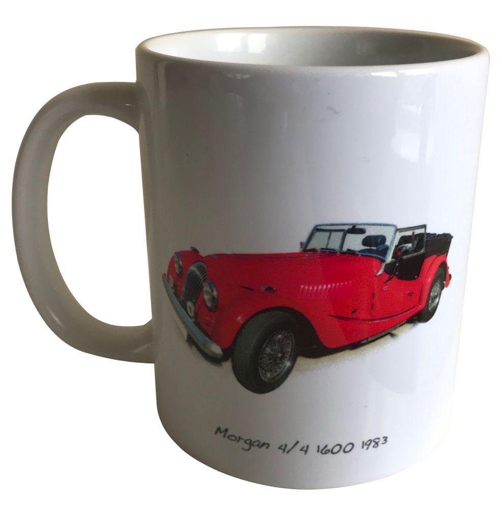 Morgan 4/4 1600 1983 Ceramic Mug - Ideal Gift for the Sports Car Enthusiast