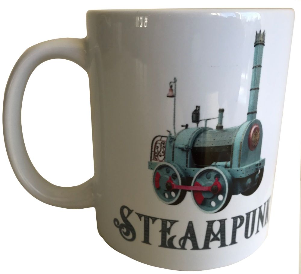 Steam Train - Steampunk - 11oz Ceramic Mug