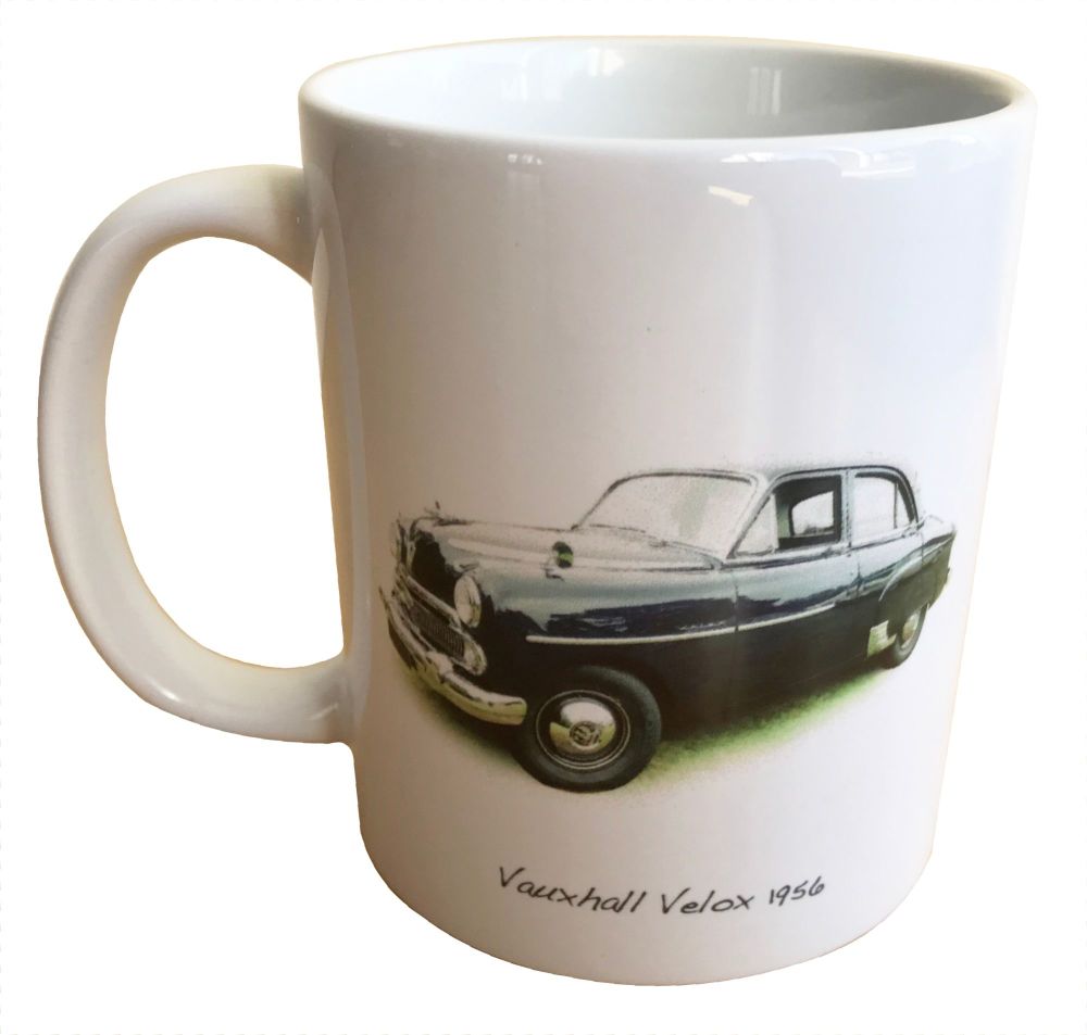 Vauxhall Velox 1956 - Ceramic Mug - Ideal Gift for the Car Enthusiast