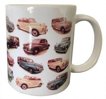 Morris Minor Multi Model Ceramic Mug - Free UK Delivery