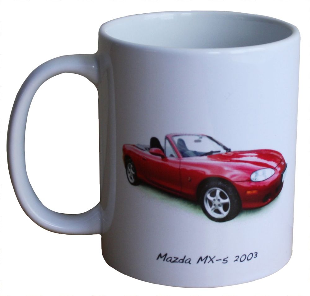 Mazda MX-5 2003 - Ceramic Mug - Ideal Gift for the Sports Car Enthusiast - 