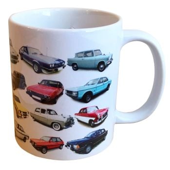Ford British Classic Multi Model Ceramic Mug - Free UK Delivery