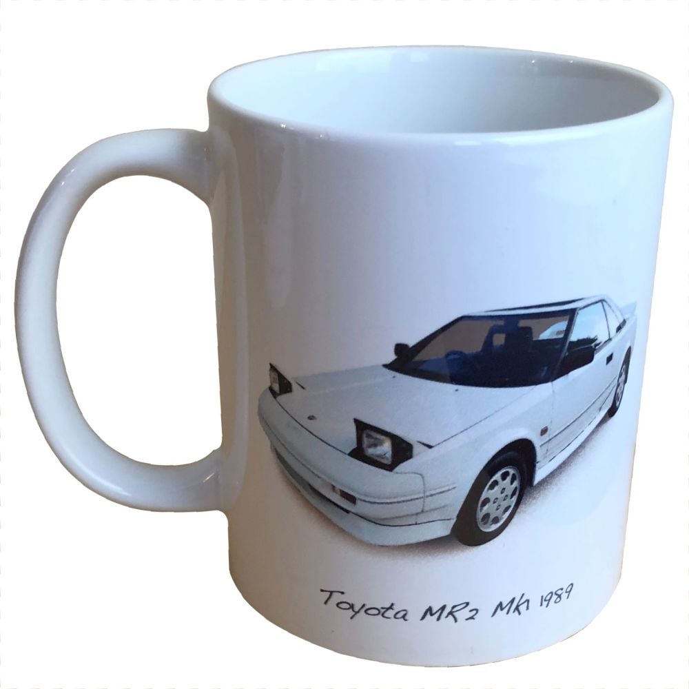 Toyota MR2 Mk1 1990 Ceramic Mug - Ideal Gift for the Japanese Car Enthusias
