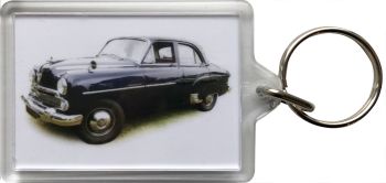 Vauxhall Velox 1956 - Plastic Keyring with 35 x 50mm Insert - Free UK Delivery