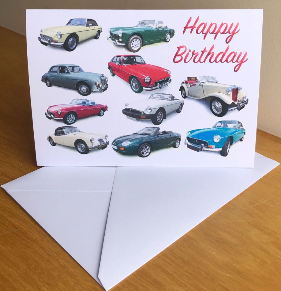 Classic Car Greeting Cards