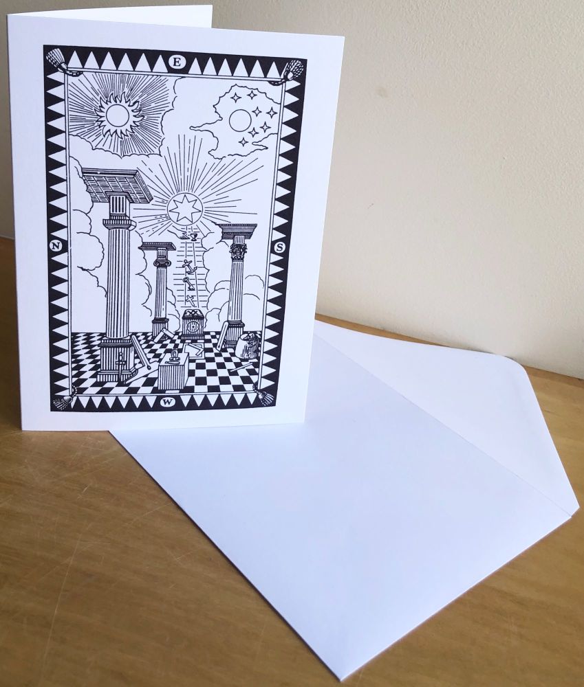 First Degree Tracing Board - Blank Card & Envelope
