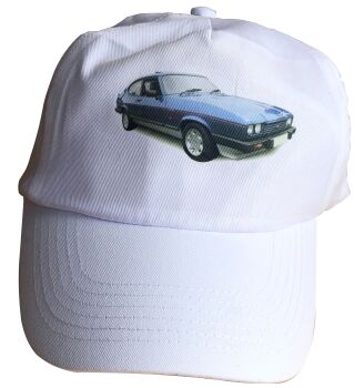 Ford Capri 2.8i 1986 (Blue) Baseball Cap - Great Sun Hat for the Ford Fan