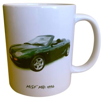 MGF Mk1 1996 - 11oz Ceramic Mug - Ideal Gift for the Sports Car Enthusiast - Single or Set of Four(4)