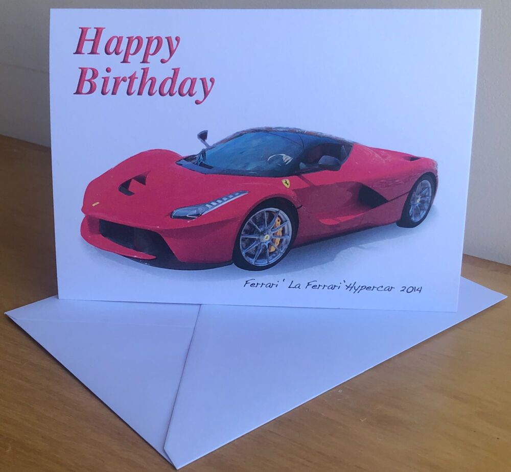 Ferrari 'La Ferrari' Hypercar 2014 - Birthday, Anniversary, Retirement or B