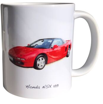 Honda NSX 19991 - Ceramic Mug - Ideal Gift for Japanese Car Enthusiast - Single or Set of Four(4)