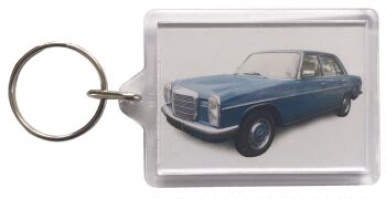 Mercedes 2.3L 1976 - Plastic Keyring with 35 x 50mm Insert - Free UK Delivery