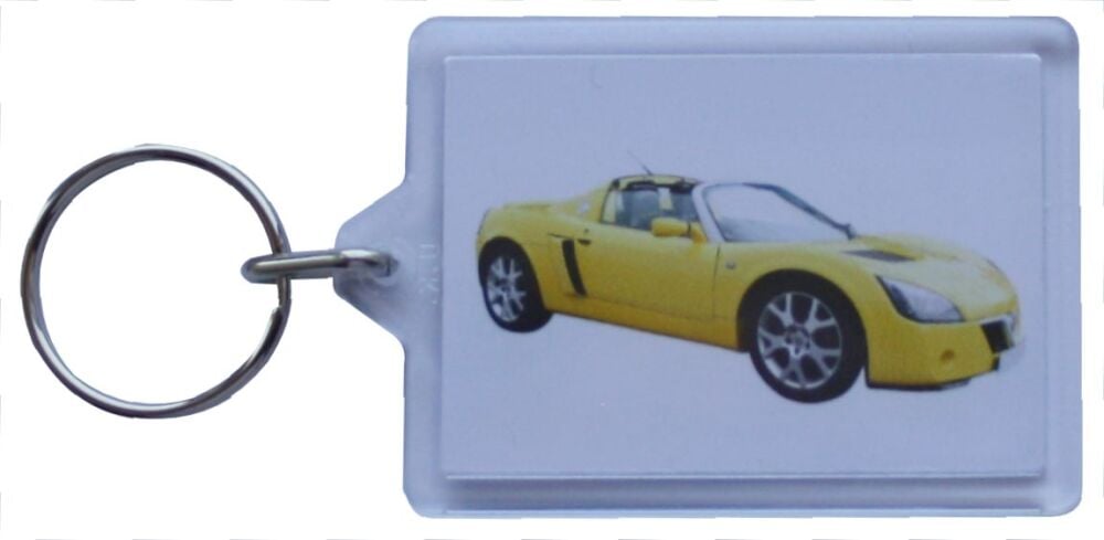 Vauxhall VX220 2006 - Plastic Keyring with 35 x 50mm Insert - Free UK Delivery