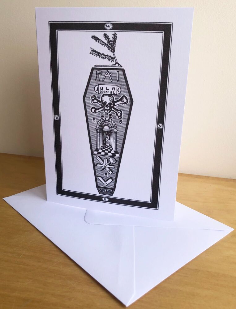Third Degree Tracing Board - Blank Card & Envelope - Single or Pack of Six