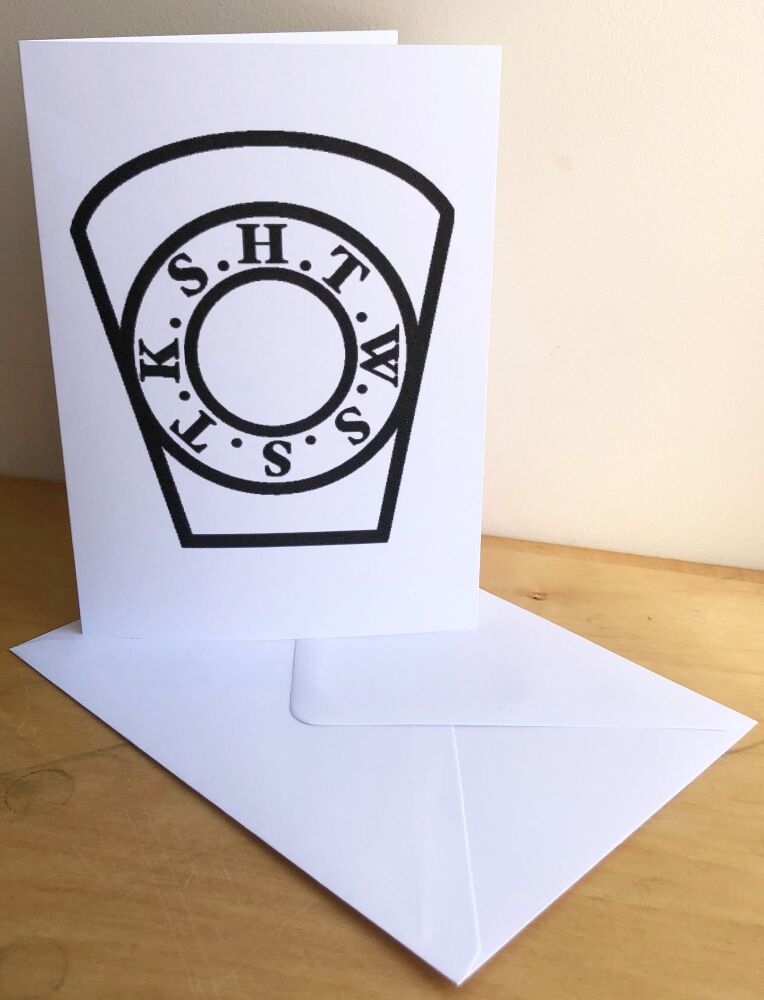 Keystone - Blank Card & Envelope - Single or Pack of Six