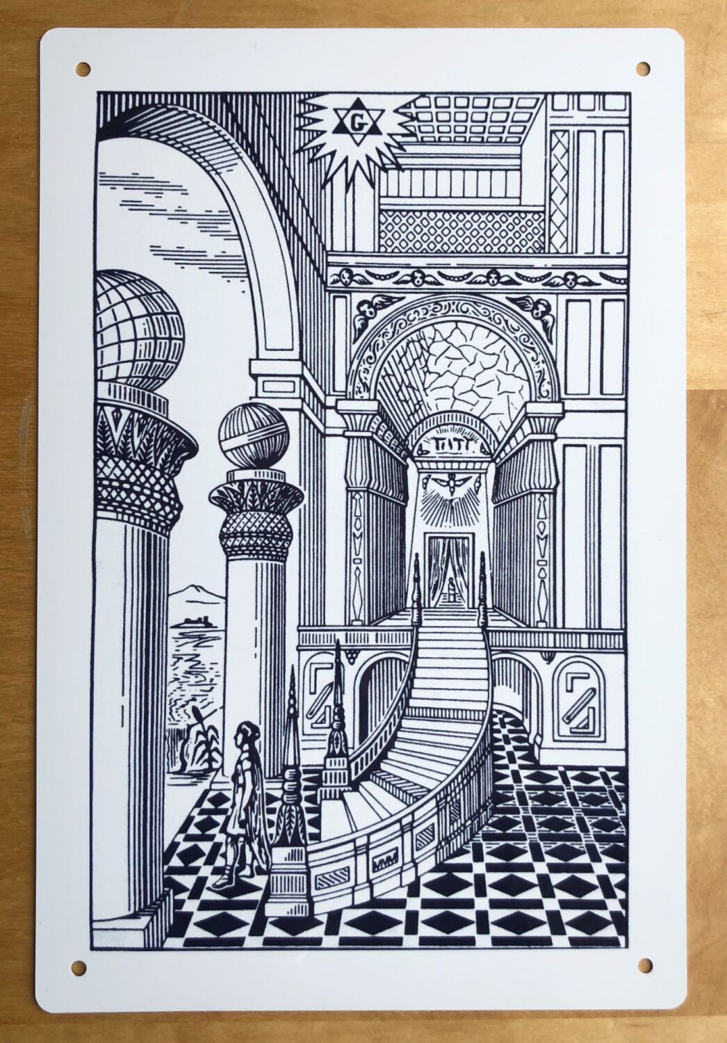 Second Degree Tracing Board - Portable - 203x304mm