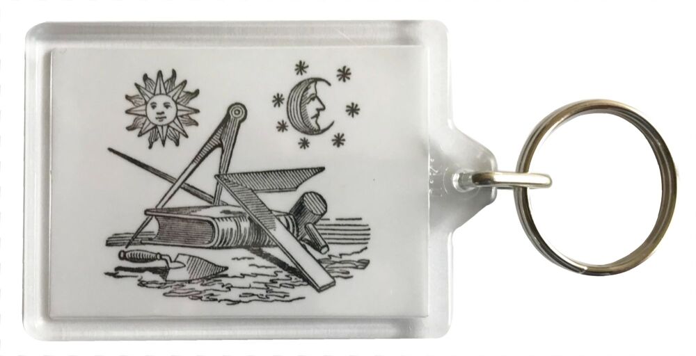 Landmarks of the Order (1) - Plastic Keyring with 35 x 50mm Insert - Free UK Delivery