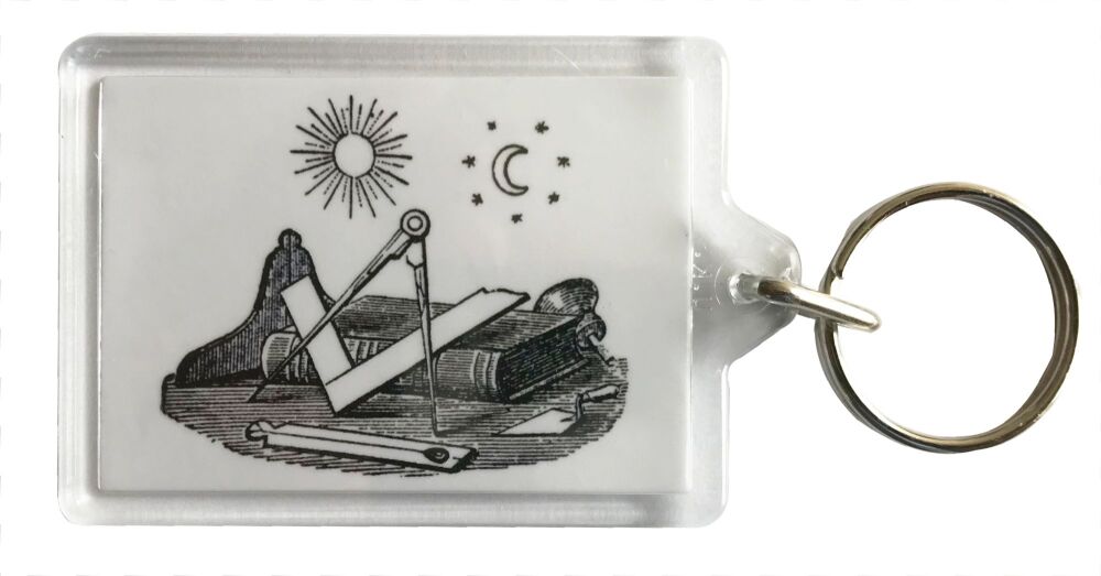 Landmarks of the Order (2) - Plastic Keyring with 35 x 50mm Insert - Free UK Delivery