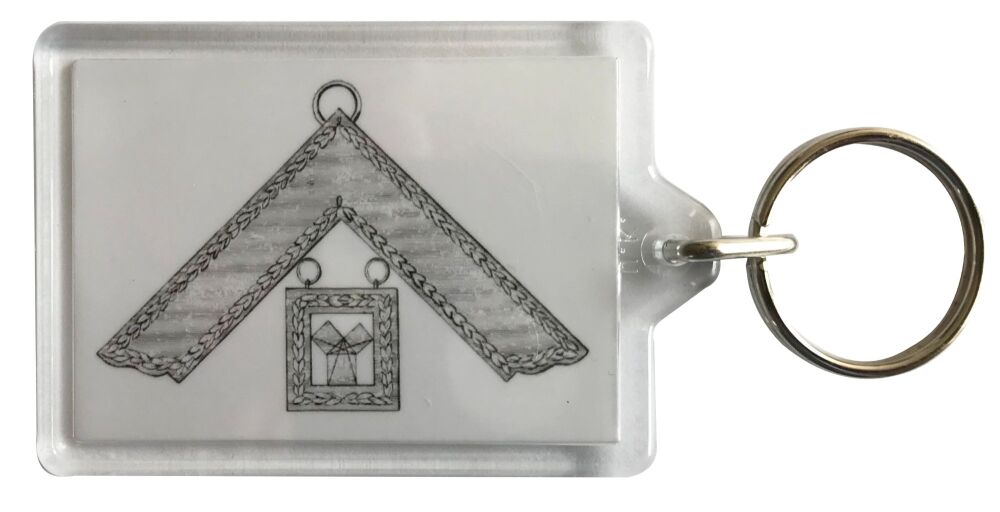 Past Master - Plastic Keyring with 35 x 50mm Insert - Free UK Delivery