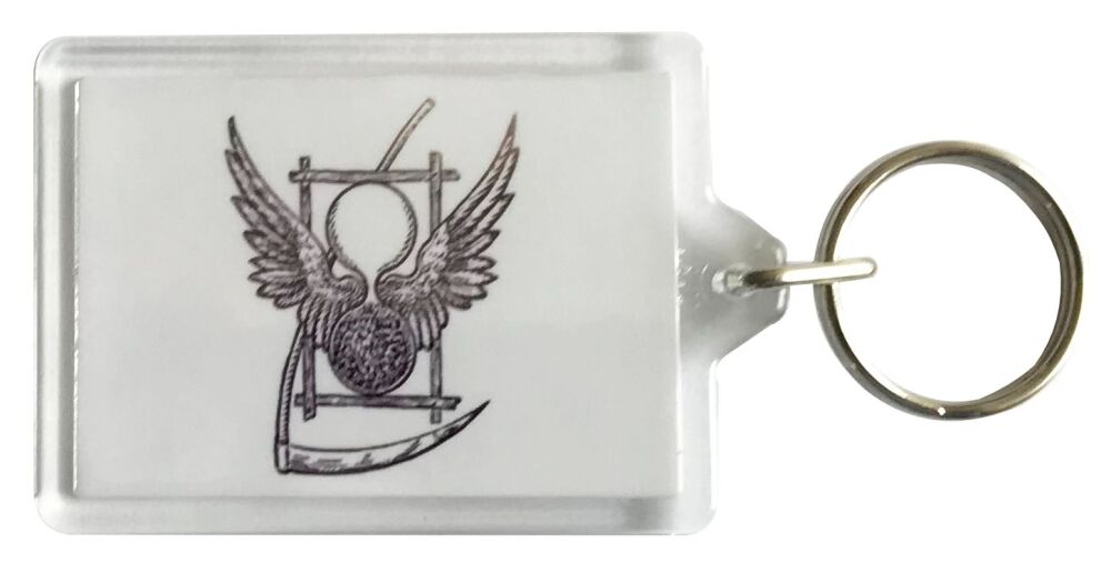 Grand Leveller - Plastic Keyring with 35 x 50mm Insert - Free UK Delivery