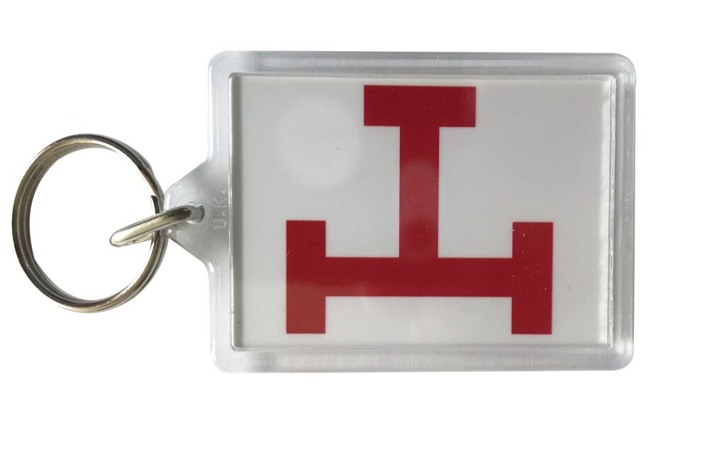 Triple Tau, Royal Arch - Plastic Keyring with 35 x 50mm Insert - Free UK Delivery