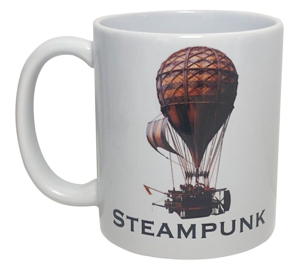 Hot Air Balloon - Steampunk - 11oz Ceramic Mug