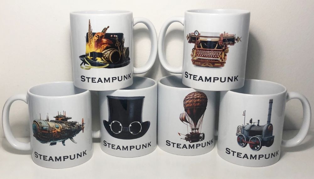 Steampunk - Ceramic Mugs