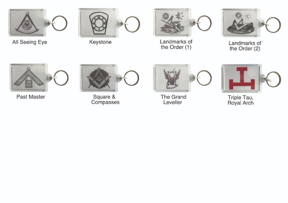 Masonic - Key Rings