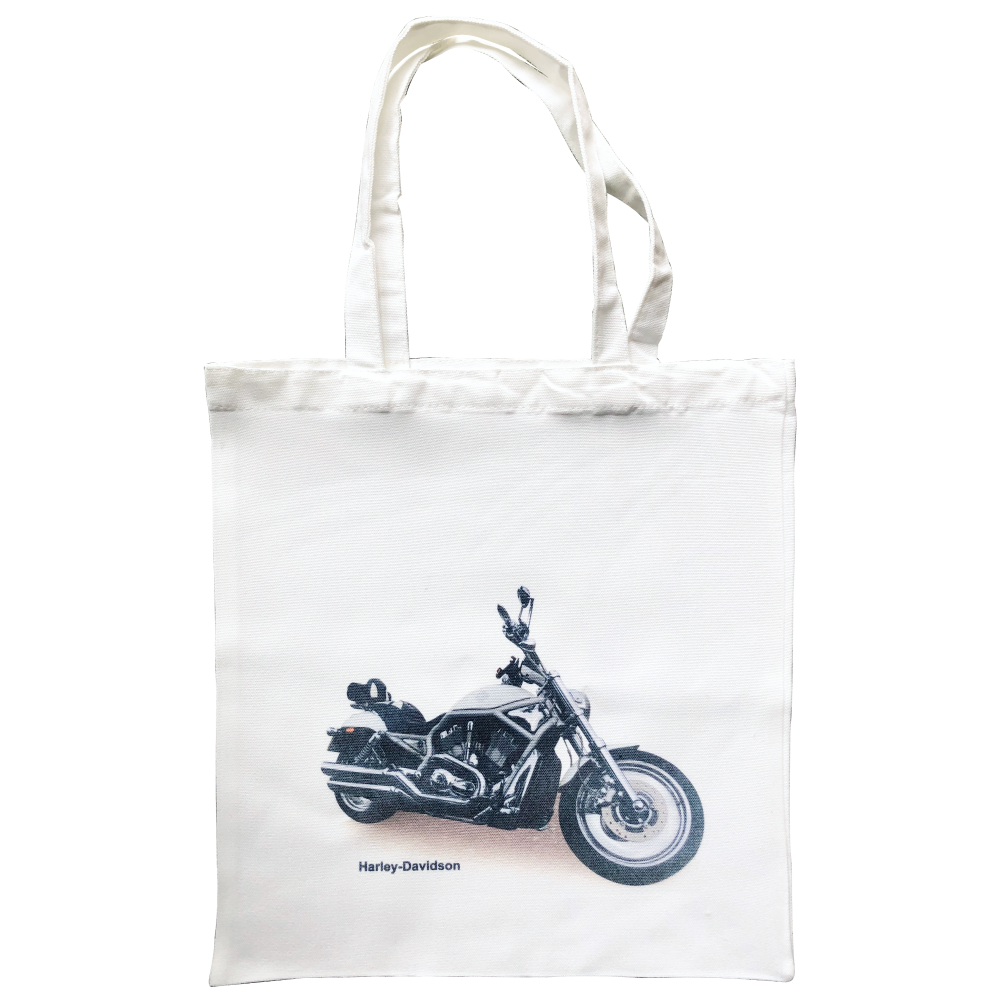 Harley Davidson VRSC - Shopping Tote Bag - Approx Size 39x37cm plus Handles