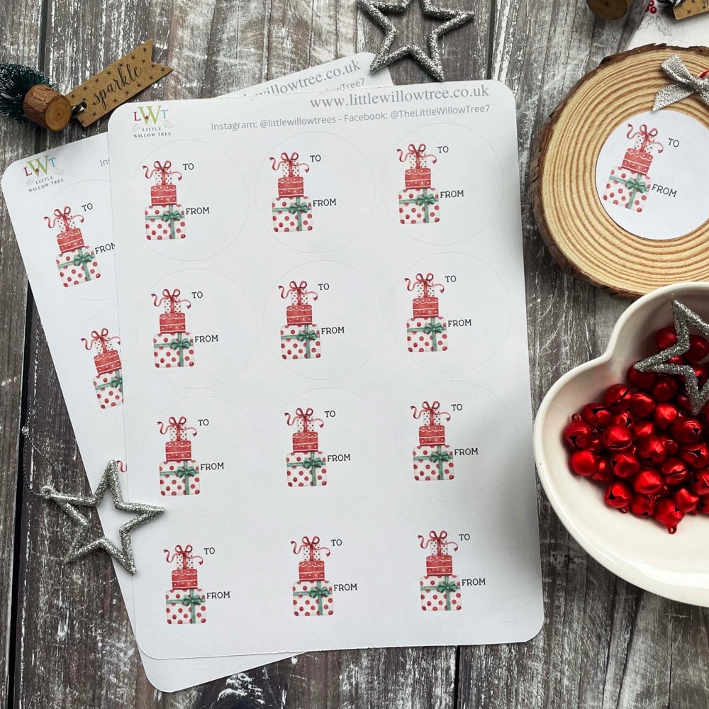 Christmas Stickers & Labels