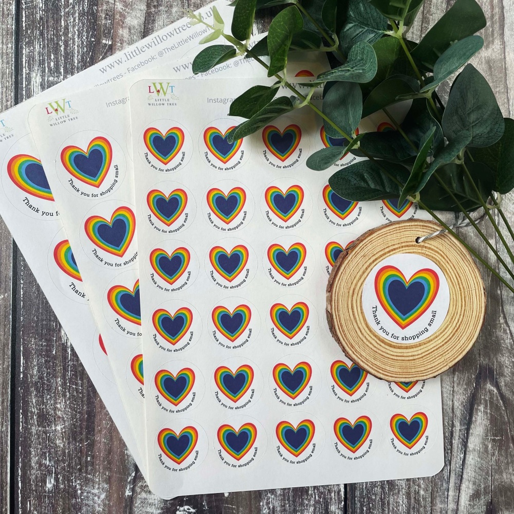 Thanks a Bunch Sticky Labels | Small Business Sticker Sheets